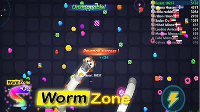 Worm Zone PC ANDROID